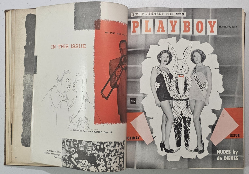 Playboy #1-12 The Complete First Year Bound Volume (HMH Publishing, 1953-54)