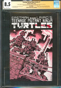 Teenage Mutant Ninja Turtles #1 CGC 8.5 Mirage 1985 3rd Printing Signed Sketched