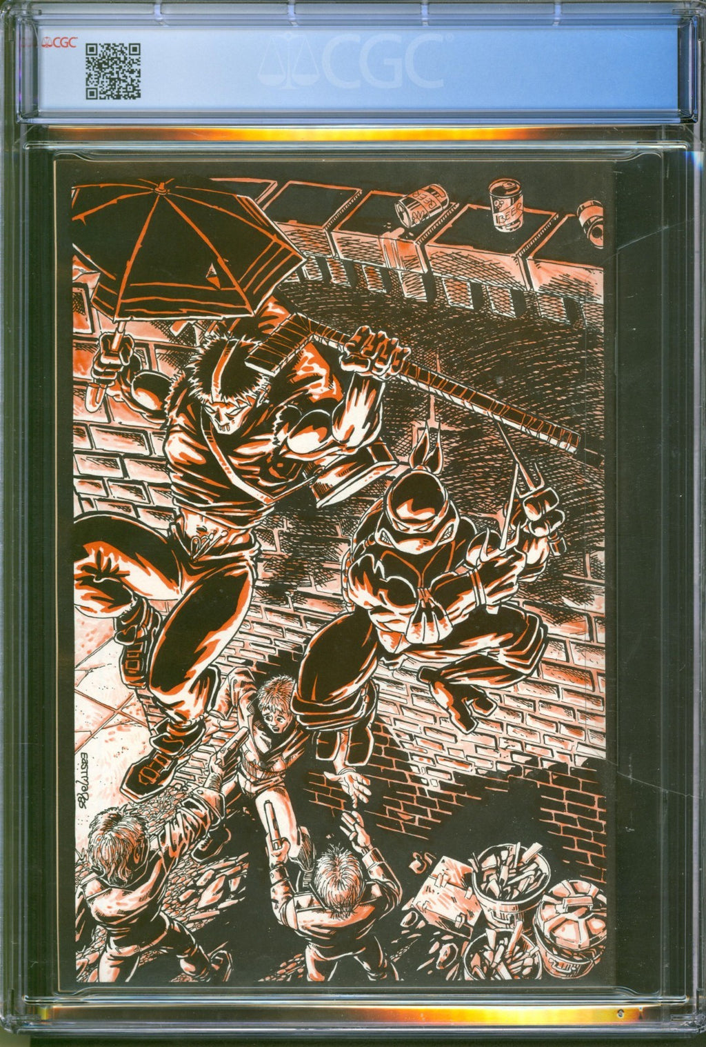 Raphael #1 CGC 9.8 Mirage Studios 1985 1st Appearance of Casey Jones