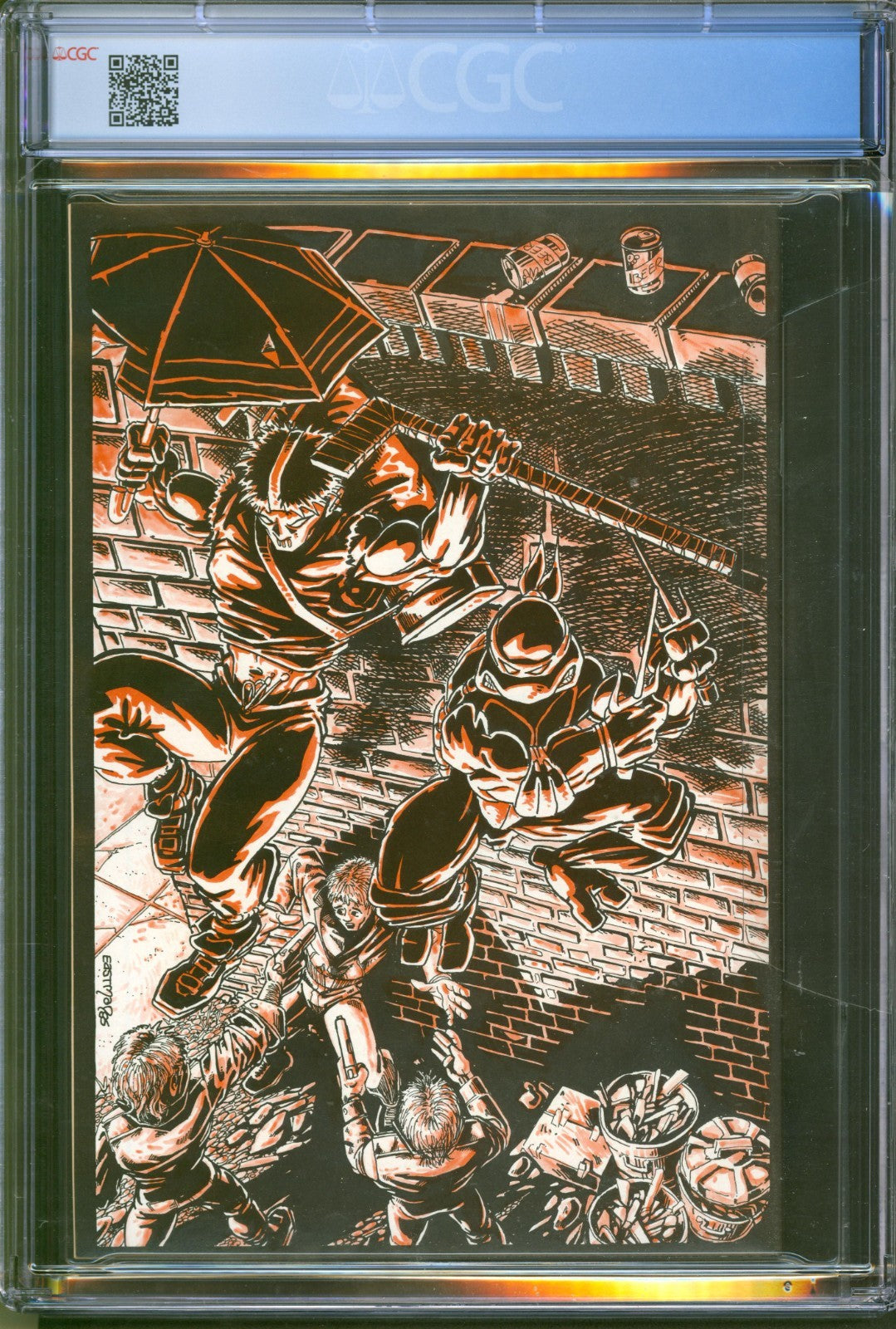 Raphael #1 CGC 9.8 Mirage Studios 1985 1st Appearance of Casey Jones