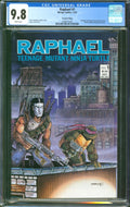 Raphael #1 CGC 9.8 Mirage Studios 1987 2nd Print New Casey Jones Story