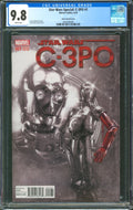 Star Wars Special: C-3PO #1 CGC 9.8 Marvel Comics 2016 Harris Sketch Cover