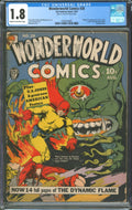 Wonderworld Comics #28 CGC 1.8 Fox Features Synd. 1941 1st Appearance U.S. Jones