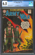 Our Army at War #100 CGC 6.5 D.C. Comics 1960 Ad for Justice League of America 1
