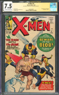X-Men #3 CGC 7.5 Marvel Comics 1964 Signed by Jack Kirby 1st App of the Blob