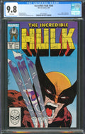 Incredible Hulk #340 CGC 9.8 Marvel Comics 1988 Todd McFarlane Wolverine Cover
