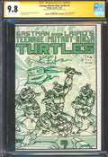 Teenage Mutant Ninja Turtles #4 CGC 9.8 Mirage 1985 Eastman Signed & Sketched