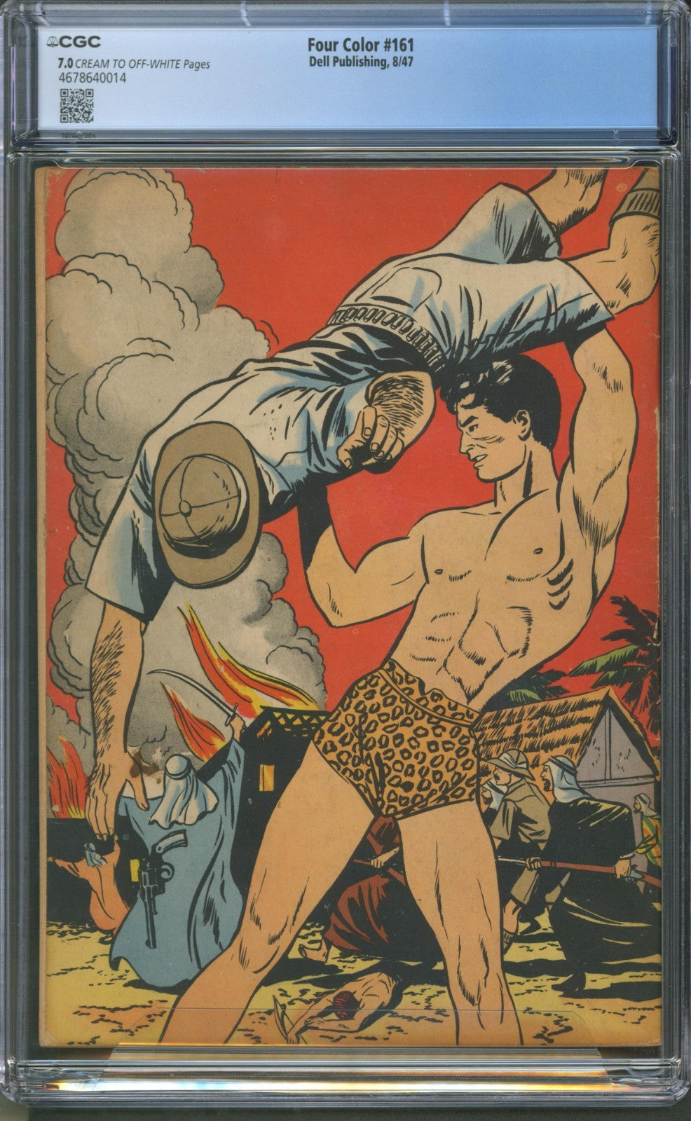 Four Color #161 CGC 7.0 Dell Publishing 1947 Tarzan and the Fires of Tohr