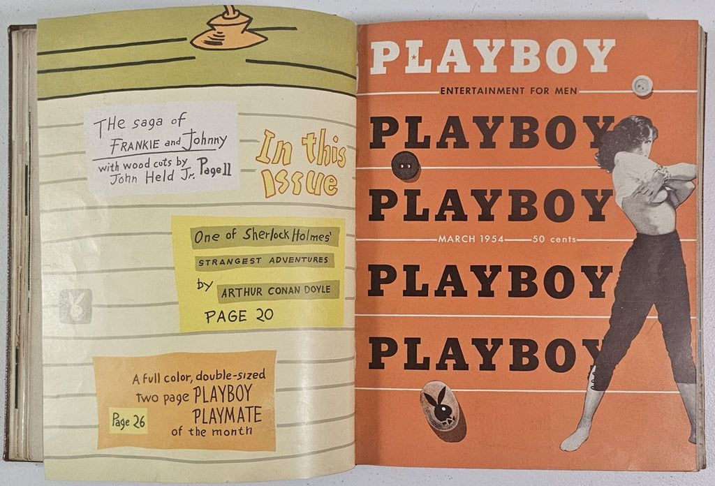 Playboy #1-12 The Complete First Year Bound Volume (HMH Publishing, 1953-54)