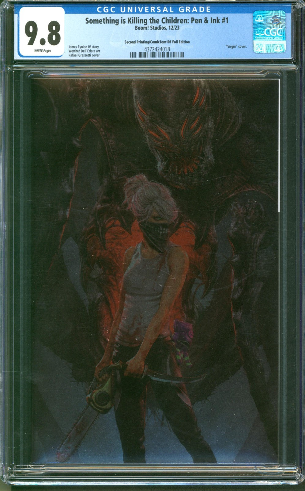 Something is Killing the Children: Pen & Ink #1 CGC 9.8 Boom! 2023 2nd Print