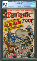 Fantastic Four #28 CGC 9.4 Marvel Comics 1964 1st X-Men Crossover with FF