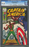 Captain America #117 CGC 9.4 Marvel Comics 1969 1st Appearance of the Falcon