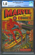 Marvel Mystery Comics #30 CGC 1.0 Timely 1942 "Remember Pearl Harbor" Issue