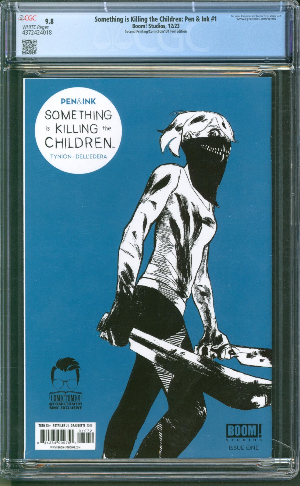 Something is Killing the Children: Pen & Ink #1 CGC 9.8 Boom! 2023 2nd Print