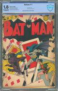Batman #11 CBCS 1.8 D.C. Comics 1942 Classic Joker Cover