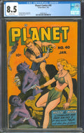 Planet Comics #40 CGC 8.5 Fiction House 1946 Lee Elias Art
