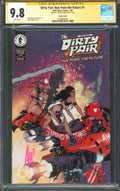 Dirty Pair: Run from the Future #1 CGC 9.8 Dark Horse 2000 Variant Hughes Signed