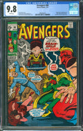 Avengers #86 CGC 9.8 Marvel Comics 1971 White Pages 1st Appearance Brain-Child