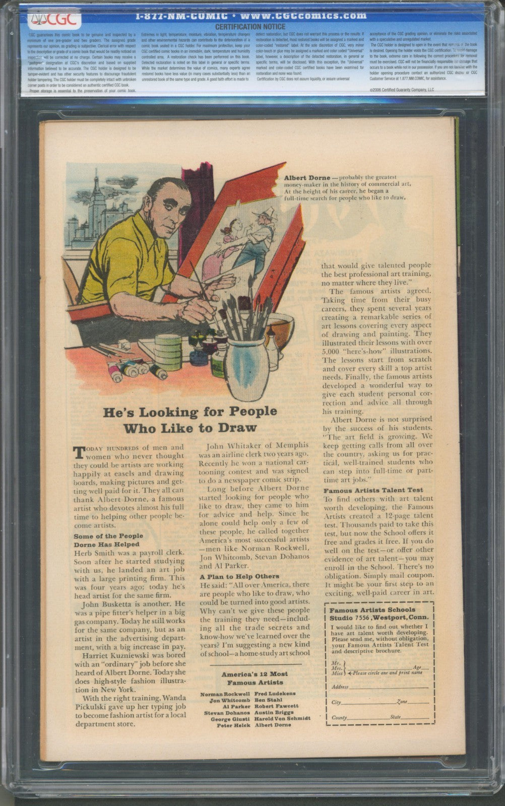 Daredevil #7 CGC 9.0 Marvel Comics 1965 1st Red Costume for Daredevil