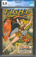 Fight Comics #59 CGC 8.0 Fiction House 1948 Tiger Girl Cover