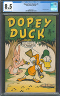 Dopey Duck Comics #1 CGC 8.5 Timely 1945 Scarce Golden Age Only 3 Higher Graded