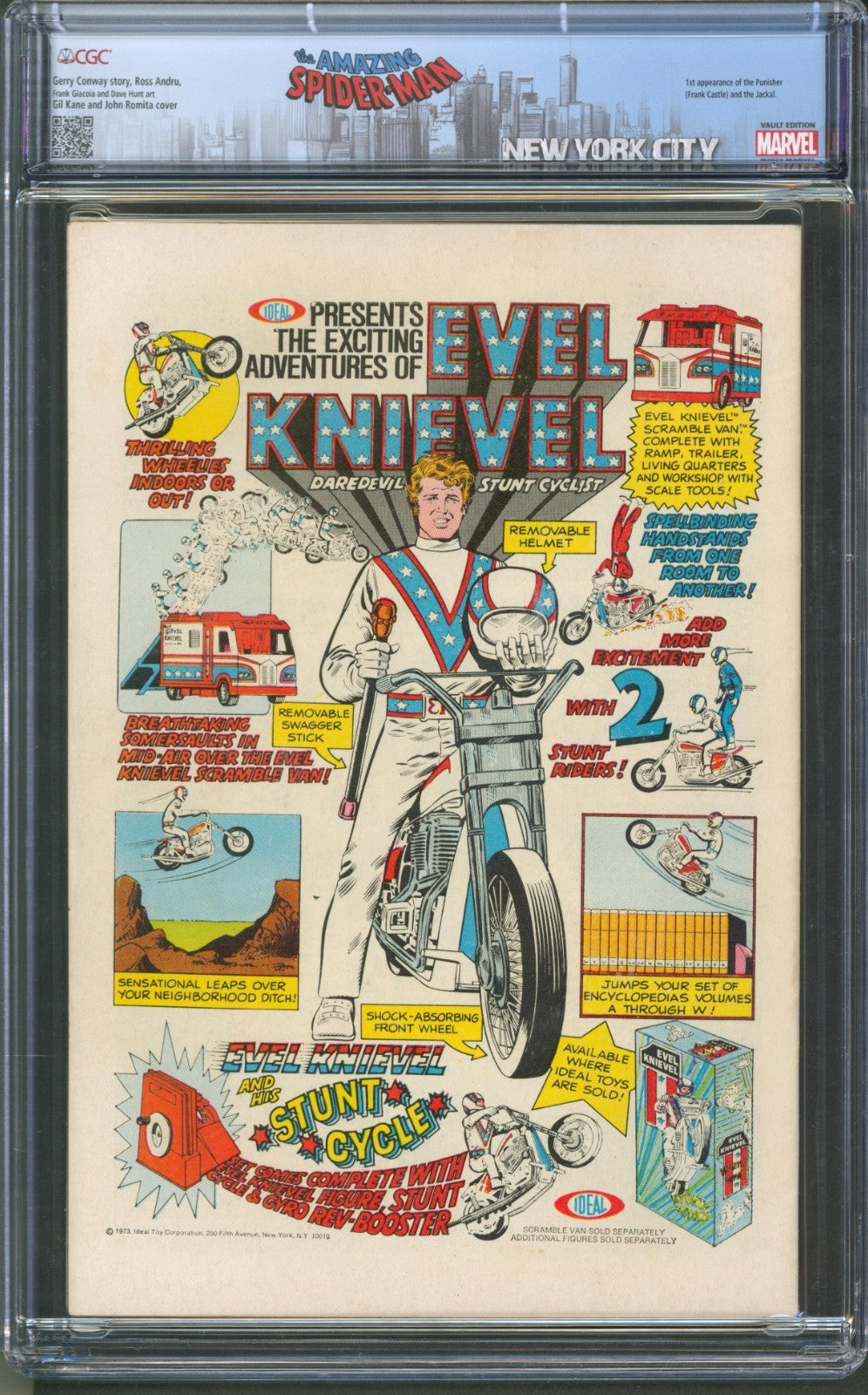 Amazing Spider-Man #129 CGC 8.0 Marvel Comics 1974 1st Appearance of Punisher