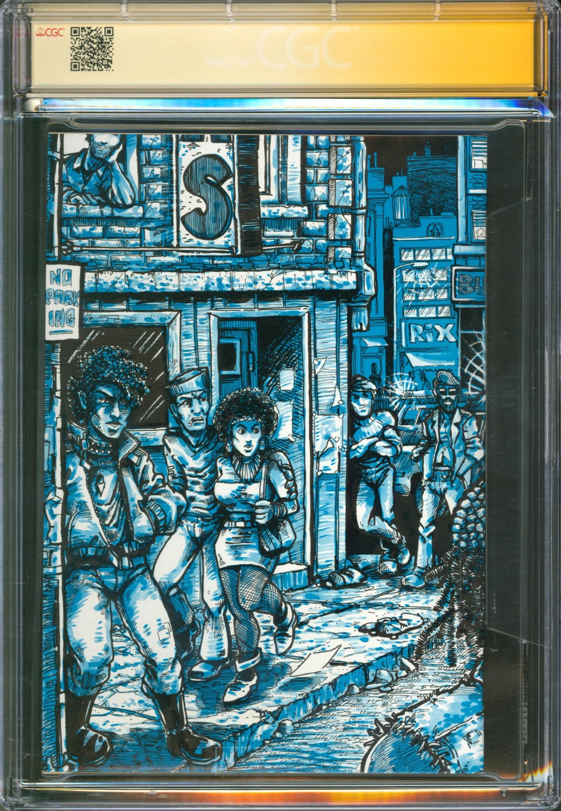 Teenage Mutant Ninja Turtles #3 CGC 9.8 Mirage 1985 1st Print Signed & Sketched