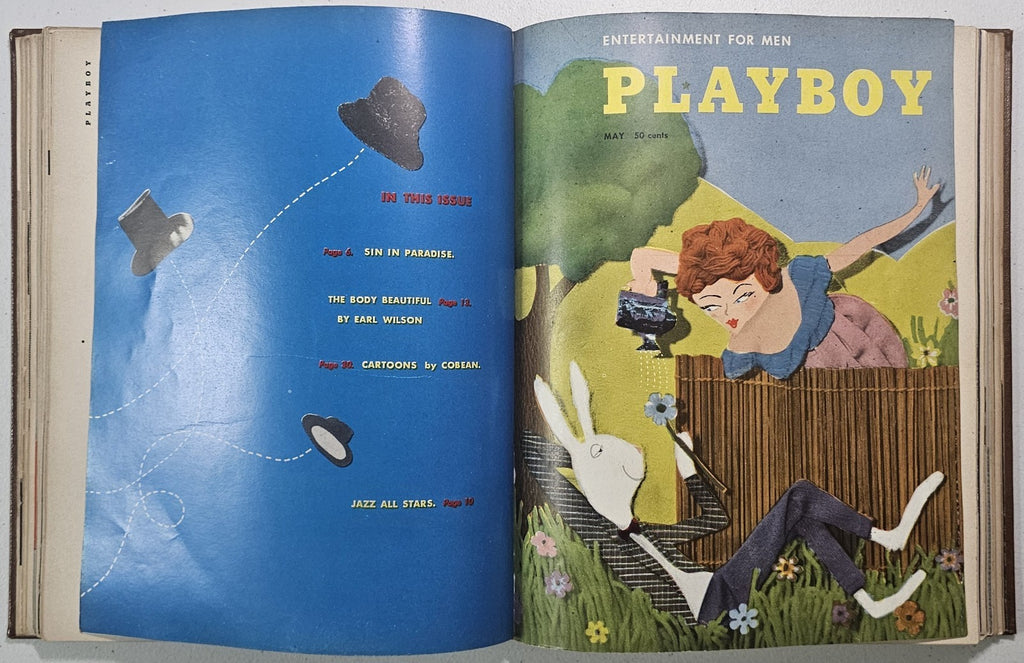 Playboy #1-12 The Complete First Year Bound Volume (HMH Publishing, 1953-54)