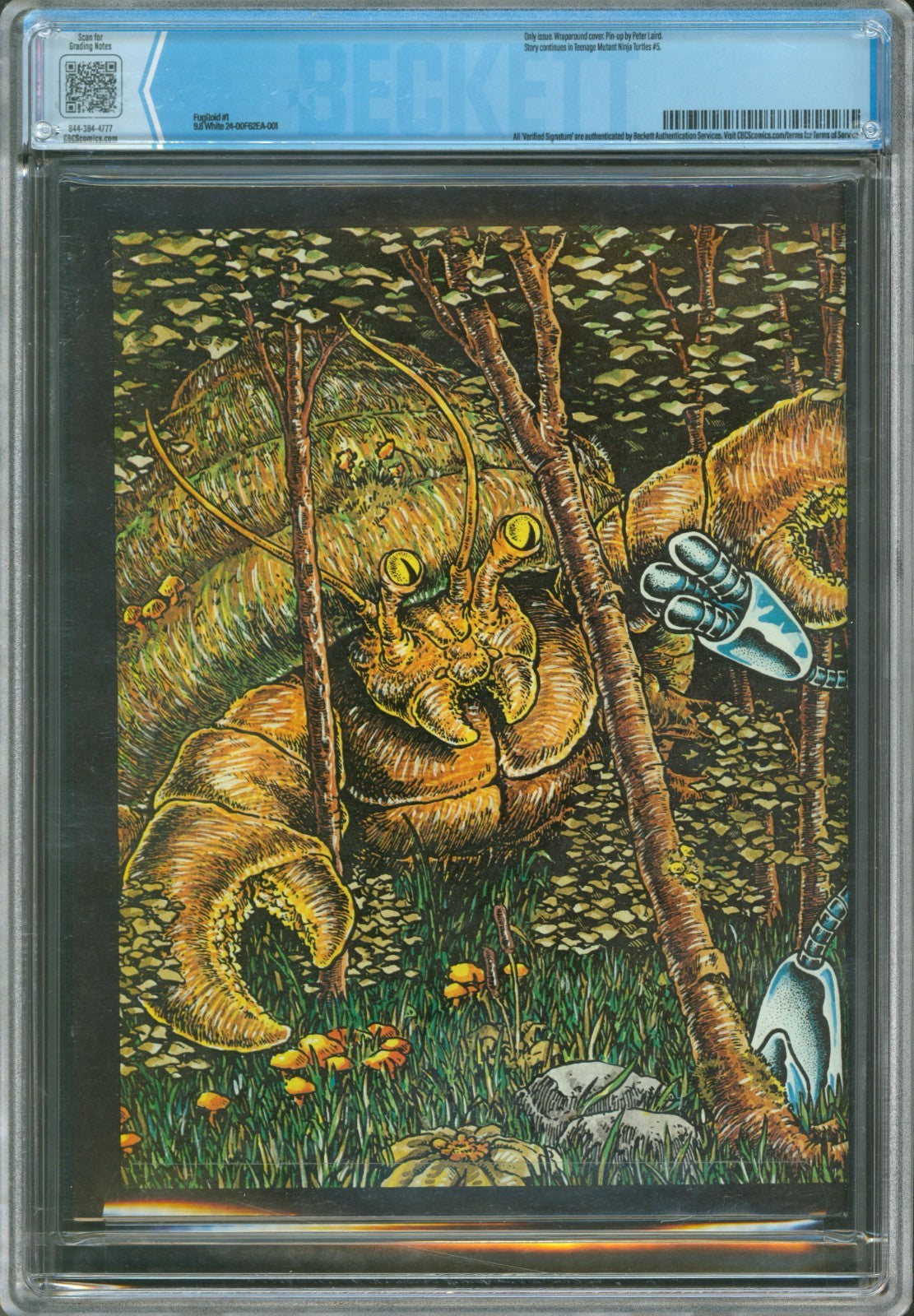 Fugitoid #1 CBCS 9.8 Mirage 1985 Teenage Mutant Ninja Turtles Appearance