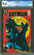 Batman #423 CGC 9.6 D.C. Comics 1988 White Pages Classic Todd McFarlane Cover