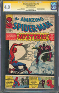 Amazing Spider-Man #13 CGC 4.0 Marvel Comics 1964 1st Mysterio Stan Lee Signed