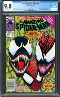 Amazing Spider-Man #363 CGC 9.8 Marvel Comics 1992 Newsstand Venom & Carnage