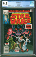 Star Wars #4 CGC 9.8 Marvel Comics 1977 35 Cent Price Variant Pop 3 None Higher