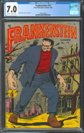 Frankenstein #19 CGC 7.0 Prize Publications 1952 Golden Age Dick Briefer Cover