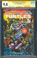 Teenage Mutant Ninja Turtles #7 CGC 9.8 Mirage 1986 Eastman Signed & Sketched