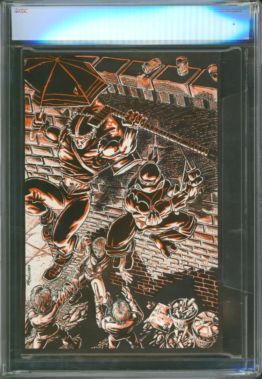 Raphael #1 CGC 8.5 Mirage Studios 1985 1st Appearance of Casey Jones