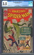 Amazing Spider-Man #2 CGC 3.5 Marvel Comics 1963 1st Appearance of the Vulture
