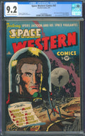 Space Western Comics #43 CGC 9.2 Charlton 1953 Highest Graded Spirit Homage
