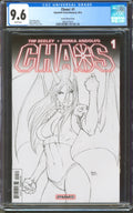 Chaos! #1 CGC 9.6 Dynamite Entertainment 2014 Turner Sketch Cover