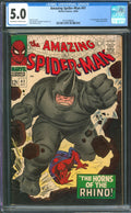 Amazing Spider-Man #41 CGC 5.0 Marvel Comics 1966 1st Appearance of Rhino