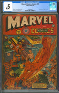 Marvel Mystery Comics #31 CGC 0.5 Timely 1942 "Remember Pearl Harbor" Issue