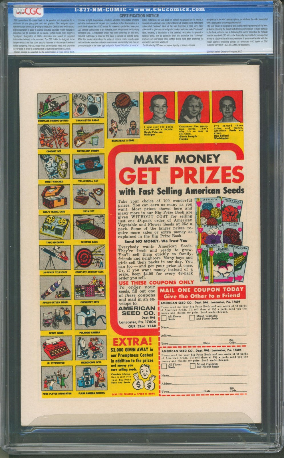 Incredible Hulk #128 CGC 9.8 Marvel Comics 1970 White Pages Avengers Appearance