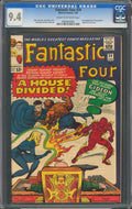 Fantastic Four #34 CGC 9.4 Marvel Comics 1965 1st Appearance of Greg Gideon