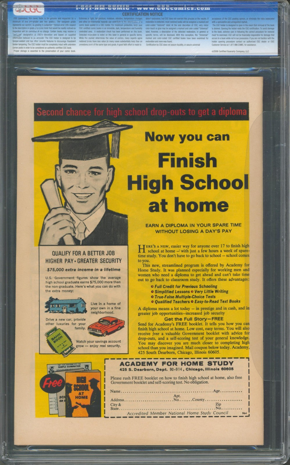 Fantastic Four #88 CGC 9.8 Marvel Comics 1969 Mole Man Appearance