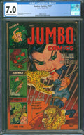 Jumbo Comics #167 CGC 7.0 Fiction House 1953 Last Issue Sheena