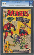 Avengers #2 CGC 9.2 Marvel Comics 1963 1st Appearance of the Space Phantom