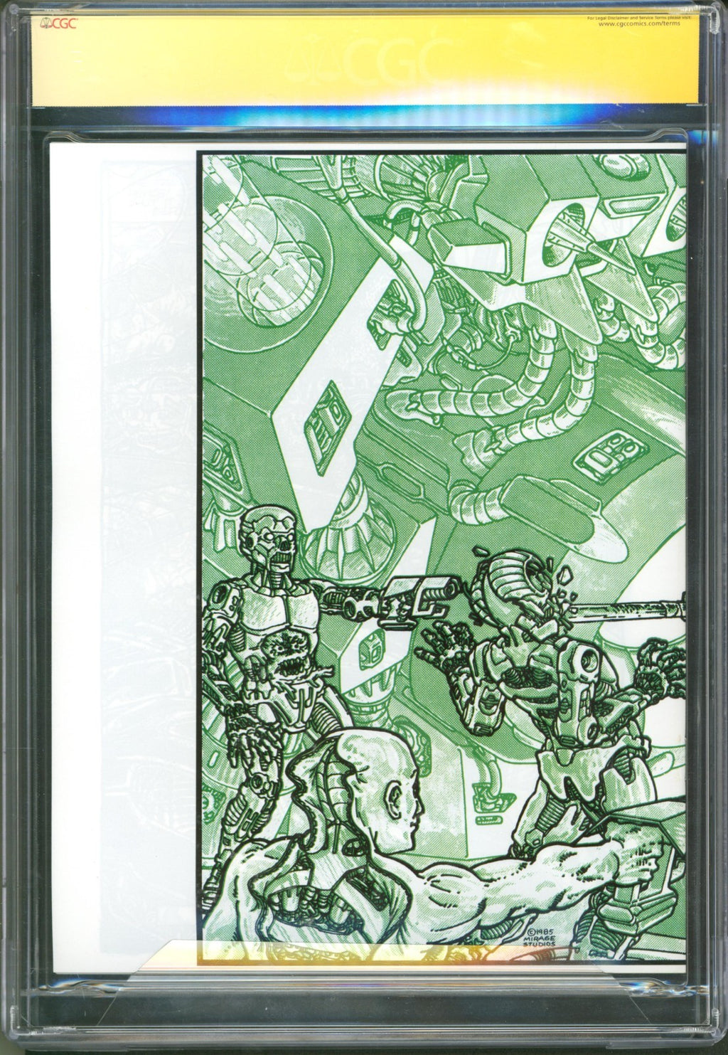 Teenage Mutant Ninja Turtles Anniversary Edition #4 CGC 9.9 IDW 2019 Sketched