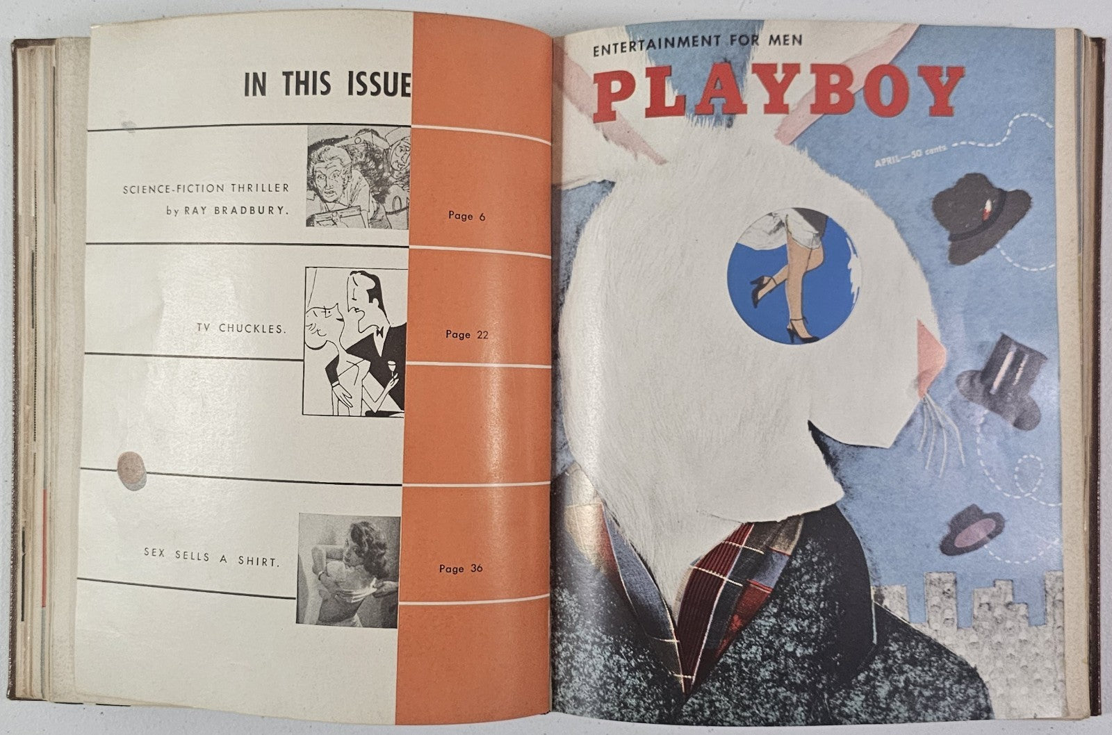 Playboy #1-12 The Complete First Year Bound Volume (HMH Publishing, 1953-54)