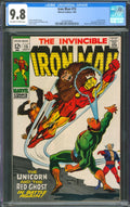 Iron Man #15 CGC 9.8 Marvel Comics 1969 Last 12 Cent Issue