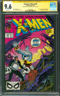 Uncanny X-Men #248 CGC 9.6 Marvel 1989 Chris Claremont & Jim Lee Signed 1st Art